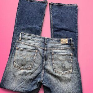 Paris Blues vintage y2k low waist flare jeans